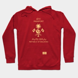 Maldives passport Hoodie